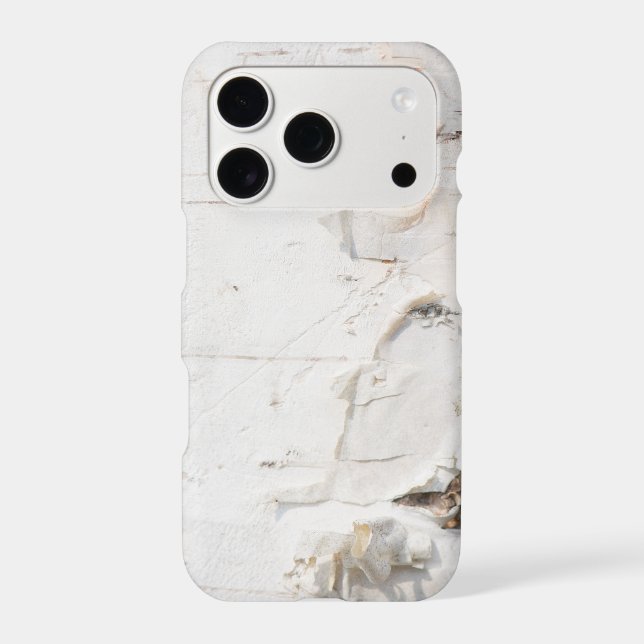 Birch bark pattern iPhone case (Back)