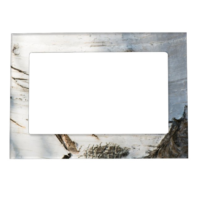 Birch bark pattern magnetic frame (Front)