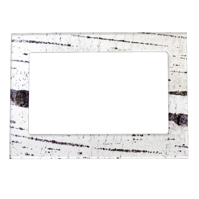 Birch bark pattern magnetic frame (Front)