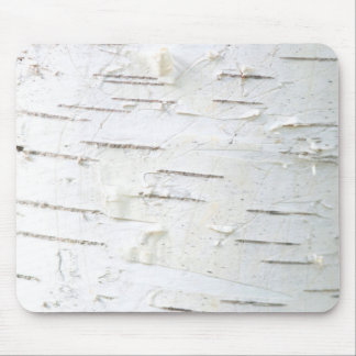 Birch bark pattern mouse pad
