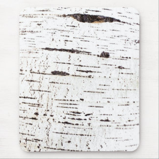Birch bark pattern mouse pad