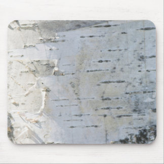 Birch bark pattern mouse pad