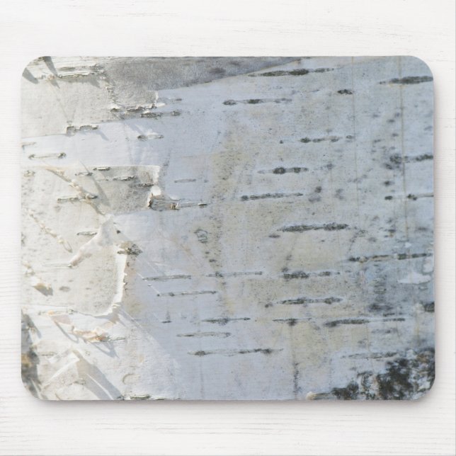 Birch bark pattern mouse pad (Front)