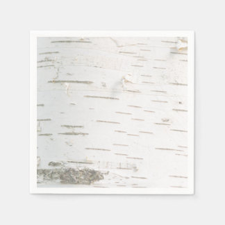 Birch bark pattern napkins