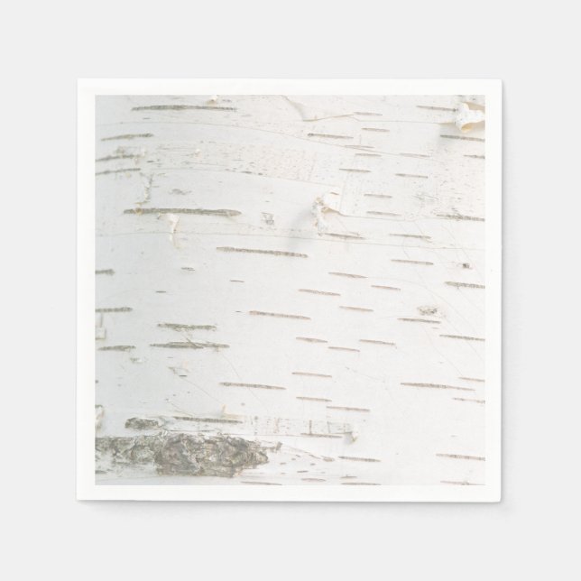 Birch bark pattern napkins (Front)