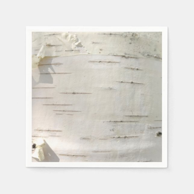 Birch bark pattern napkins (Front)