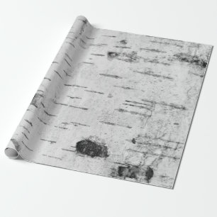 Birch bark pattern passport holder wrapping paper