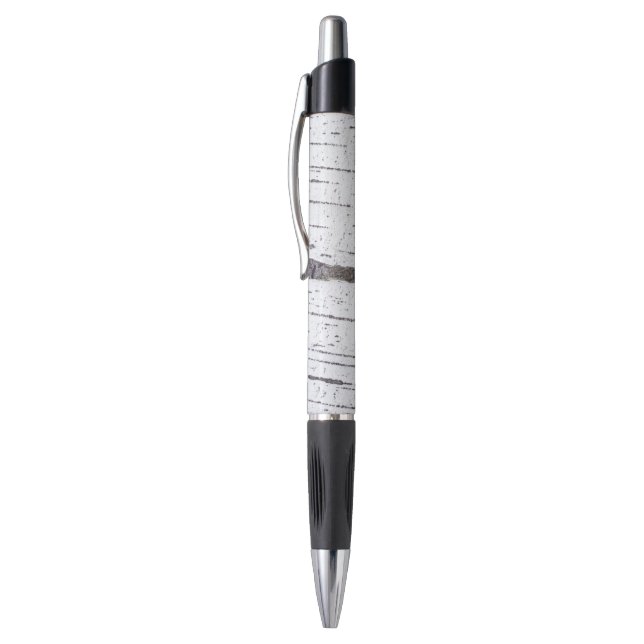 Birch bark pattern pen (Top (Vertical))