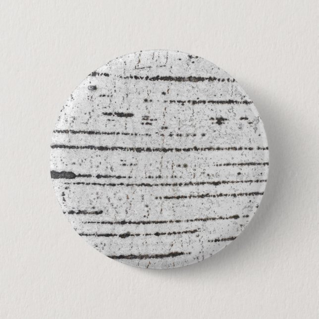 Birch bark pattern pinback button (Front)