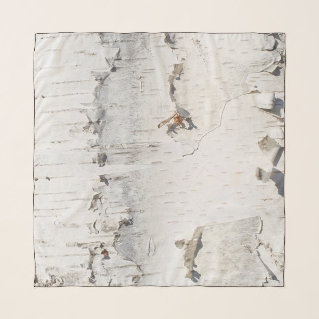 Birch bark pattern scarf (Front)
