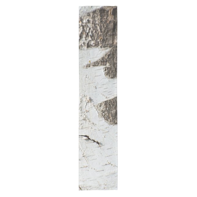 Birch bark pattern short table runner (Front)