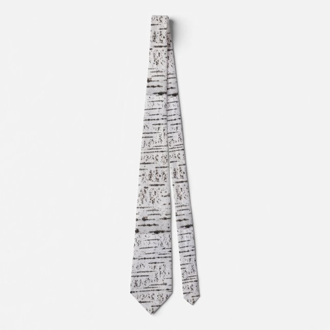 Birch bark pattern tie (Front)