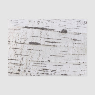 Birch bark pattern tissue paper