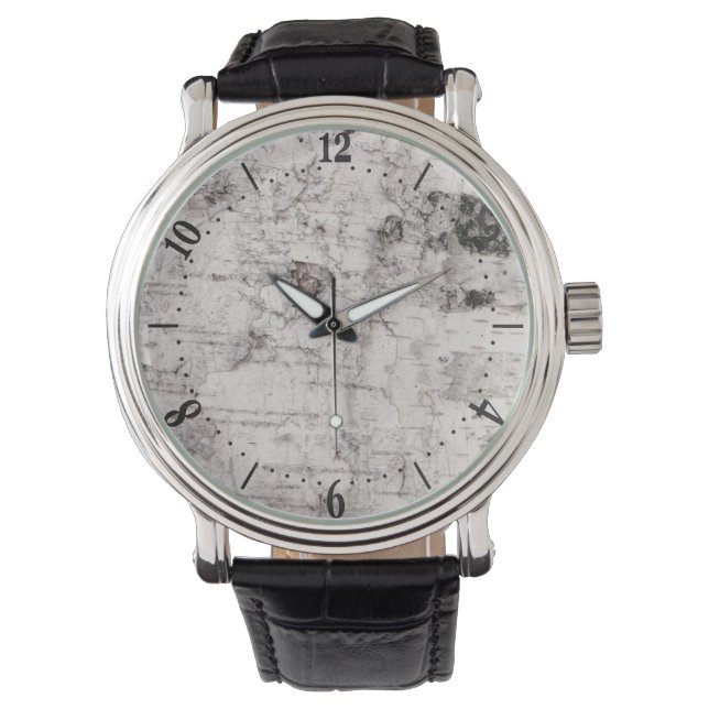 Birch bark pattern watch (Front)