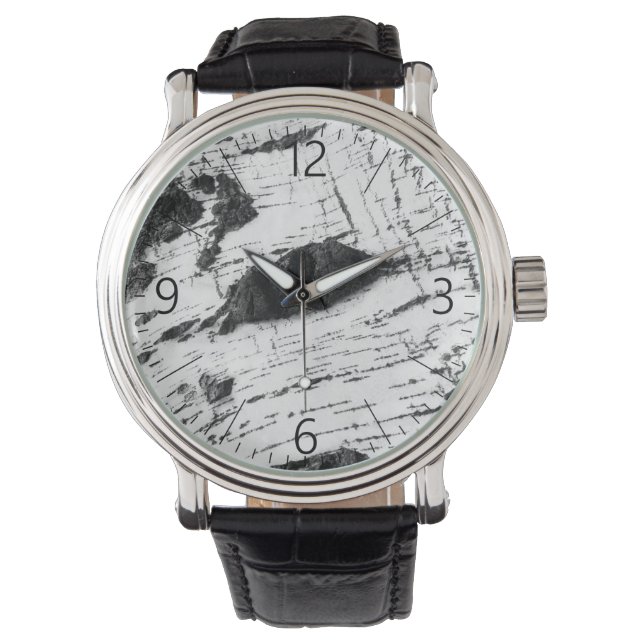 Birch bark pattern watch (Front)