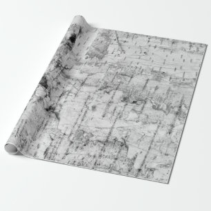 Birch bark pattern wrapping paper