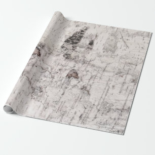 Birch bark pattern wrapping paper