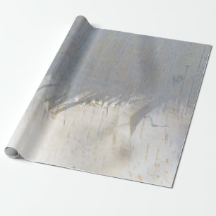 Birch bark pattern wrapping paper