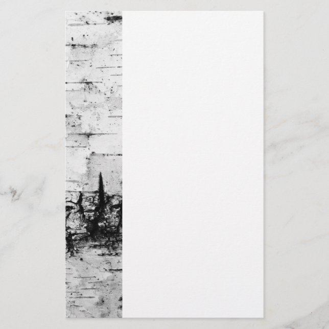 Birch bark stationery (Front)