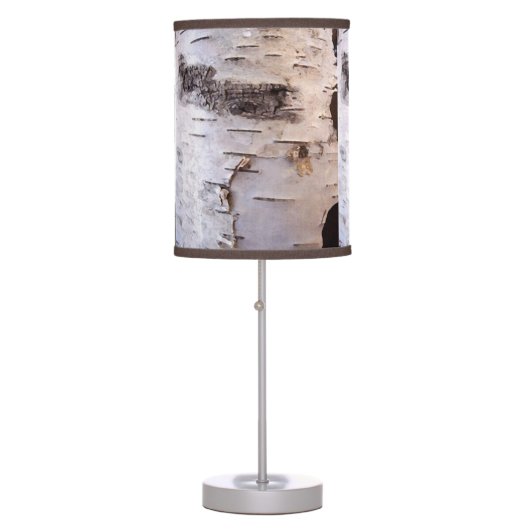 Birch Bark Table Lamp (Front)