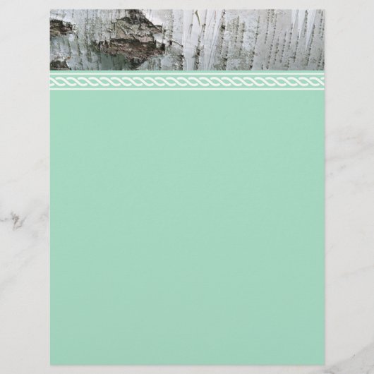 Birch bark template (Front)