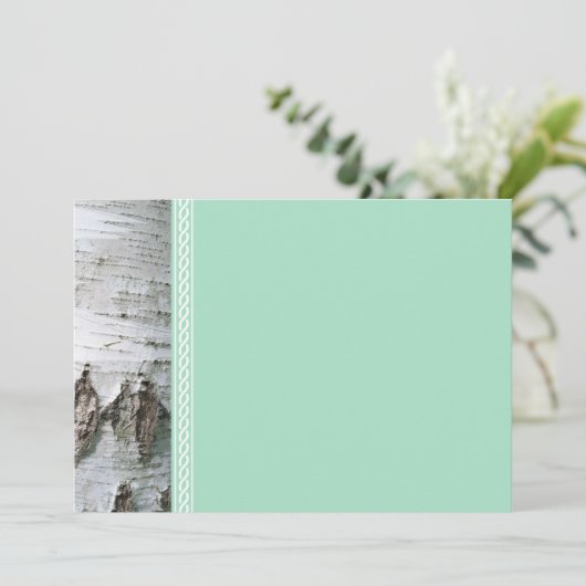 Birch bark template (Standing Front)