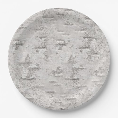 Birch Bark Texture Paper Plates