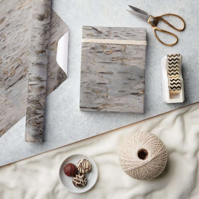 Birch Bark Wrapping Paper (Crafts)