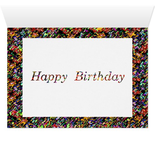 Birch Country Happy Birthday -  Reiki Healing (Inside Horizontal (Bottom))