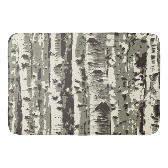 Birch Forest 1 Bath Mat (Front)