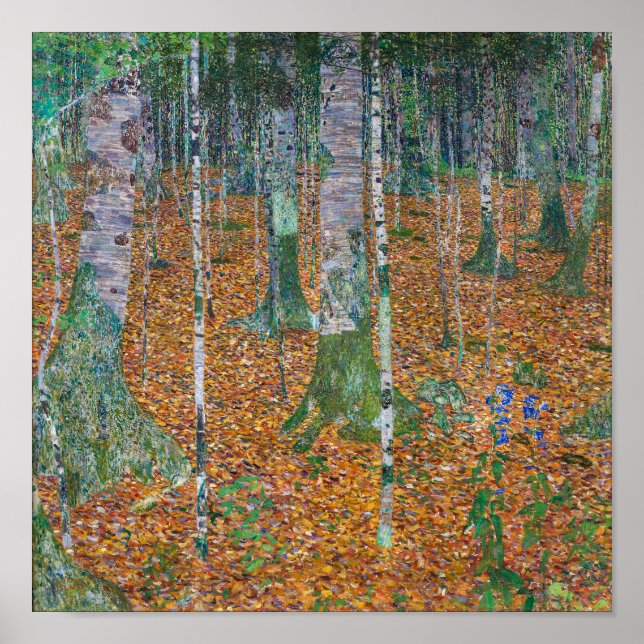 Birch Forest | Gustav Klimt | Poster (Front)