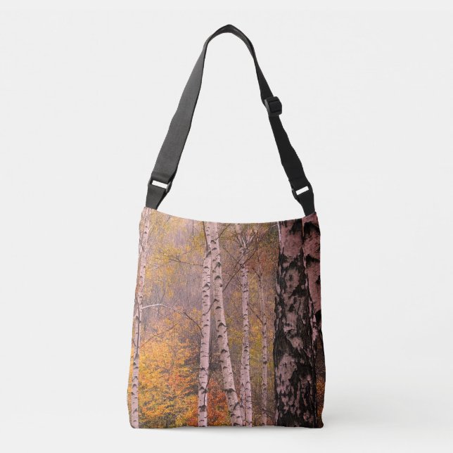 Birch Forrest Autumn Photo Budget Tote (Front)