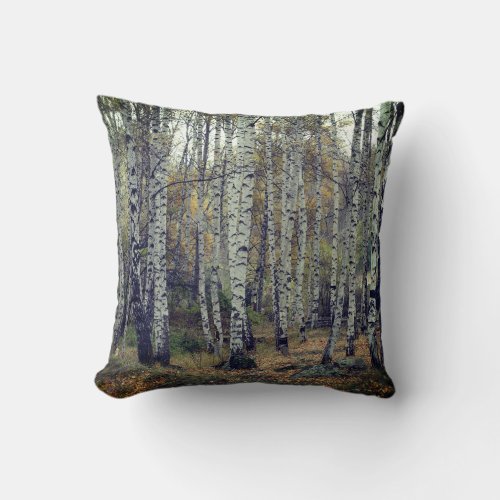 Birch Forrest Throw Cushion 41 x 41 cm