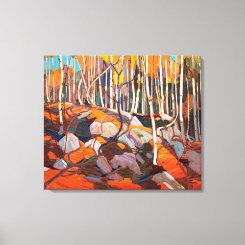 Birch Grove Autumn  Tom Thomson  Canvas Print