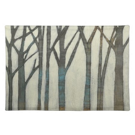 Birch Line I Cloth Placemat