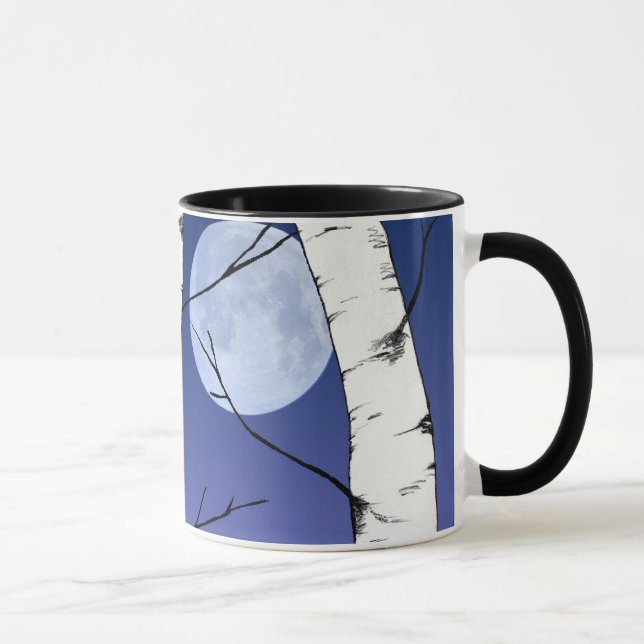 Birch Moon Mug (Right)