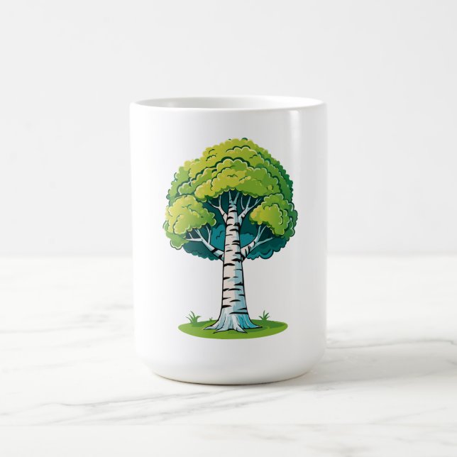 Birch tree coffee mug (Center)