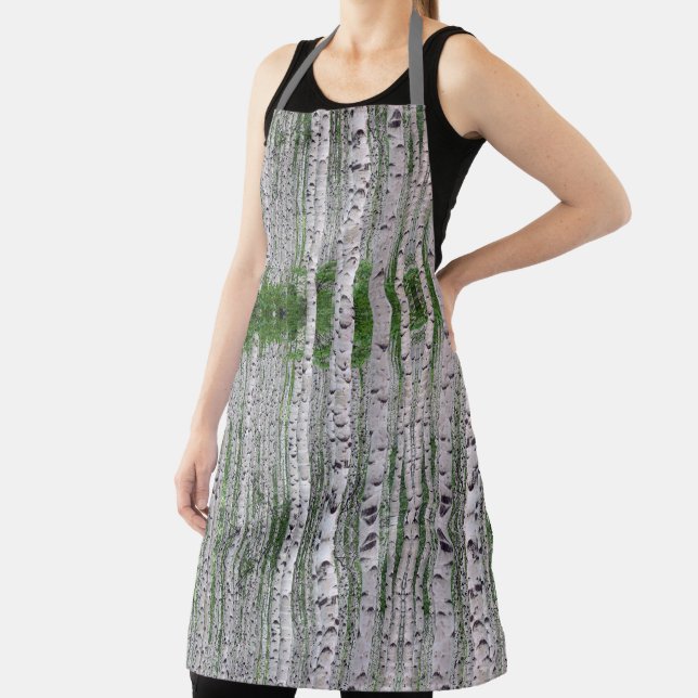 Birch Tree Forest Nature Apron (Insitu)