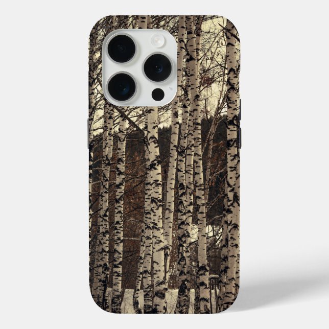 Birch Tree Forest Nature Case-Mate iPhone Case (Back)
