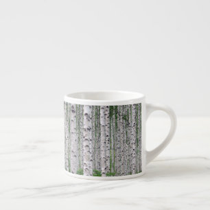 Birch Tree Forest Nature Espresso Cup