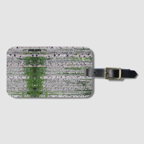 Birch Tree Forest Nature Luggage Tag