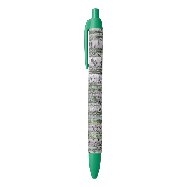 Birch Tree Forest Nature Pen (Top (Vertical))