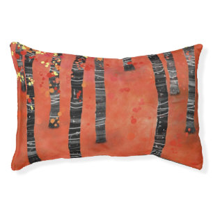 Birch Tree Forest Pet Bed