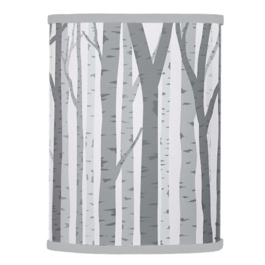 Birch Tree Lamp Shade (Right)