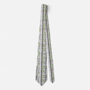 Birch Tree Pattern Neck Tie