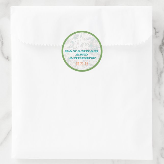 Birch Tree Playbill Fonts Sticker (Bag)