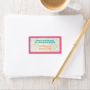 Birch Tree Playbill Fonts Wedding Label