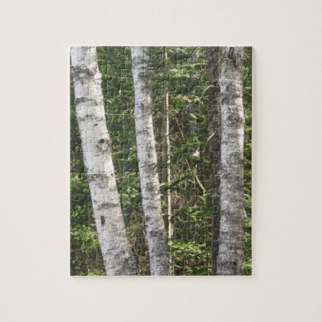 Birch Tree Puzzle (Vertical)