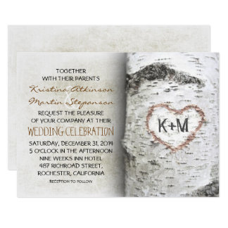 Find customizable Tree Wedding invitations & announcements of all sizes. Pick your favorite invitation design from our amazing selection.