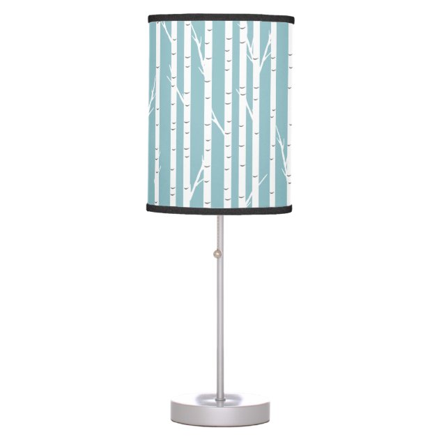 birch tree table lamp